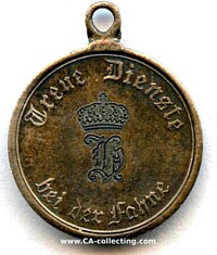 MILITARY SERVICE MEDAL 3rd CLASS 1917-1918 FOR 9 YEARS SERVICE.