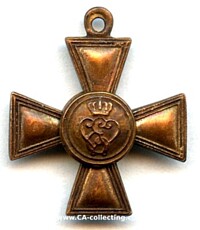 MILITARY SERVICE CROSS 1st CLASS 1913 FOR 15 YEARS SERVICE.