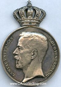 LARGE SILVER MEDAL FOR LONG FAITHFUL SERVICE