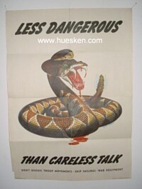 'LES DANGEROUS - THAN CARELESS TALK'.