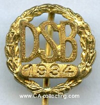 GOLDENE DSB-EHRENNADEL 1934