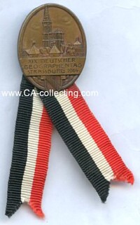 TRAGBARE OVALE BRONZEMEDAILLE