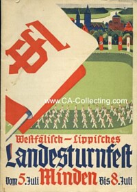 9.WESTFÄLISCH-LIPPISCHES LANDESTURNFEST 5.-8. JULI 1934.