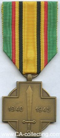 MILITARY MEDAL FOR THE COMBATAN`S 1940-1945.