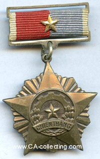 VICTORY DECORATION 3rd CLASS FOR HERO WORKERS