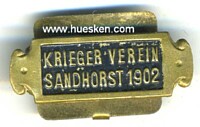 KRIEGER-VEREIN SANDHORST VON 1902.