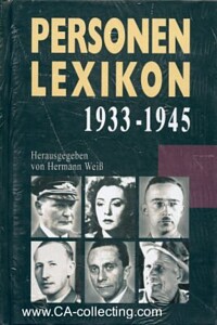 PERSONENLEXIKON 1933-1945.