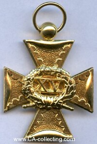 OFFICERS LONG SERVICE CROSS 20 YEARS.