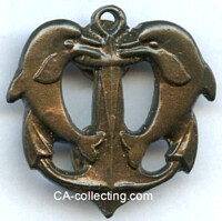 BRONZE PERFORMANCE BADGE FOR COMBAT SWIMMERS.