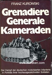 GRENADIERE - GENERALE - KAMERADEN.
