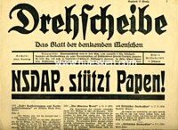 'NSDAP STÜRZT PAPEN!'.