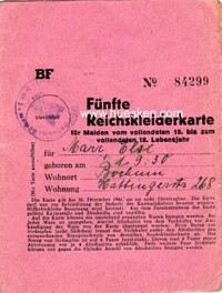 5. REICHSKLEIDERKARTE 1945