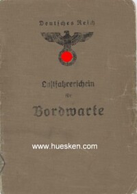 LUFTFAHRERSCHEIN FÜR BORDWARTE NR.131