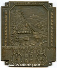 ADAC PLAQUE APPROXIMATELY 1930