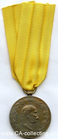 FIRE BRIGADE HONOR MEDAL 1905 FOR 25 YEARS.