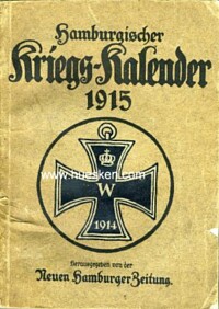 HAMBURGISCHER KRIEGS-KALENDER 1915.