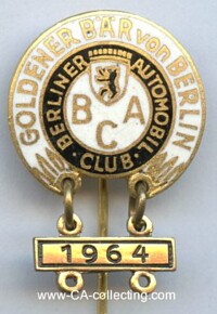 BERLINER AUTOMOBIL CLUB (BAC).