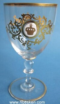 PORT WINE GLASS FROM THE BAVARIAN KINGSHOUSE