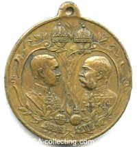 TRAGBARE BRONZEMEDAILLE 1908