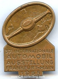 37. INTERNATIONALE AUTOMOBIL AUSSTELLUNG FRANKFURT/MAIN 1955