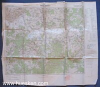 GERMAN ARMY MAP