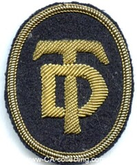 EMBROIDERED CAP BADGE 