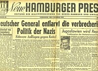 'DEUTSCHER GENERAL ENTLARVT DIE VERBRECHERISCHE POLITIK DER NAZIS '.