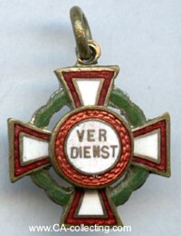 MILITARY MERIT CROSS WITH WAR DECORATION.