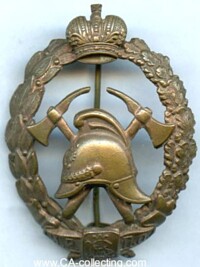 IMPERIAL FIRE BRIGADE SOCIETY BADGE.