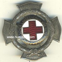 HONOR CROSS 10 YEARS PRUSSIA RED CROSS SOCIETY