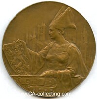 BRONZE MEDAL FROM THE TOWN GENT