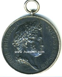 SILVER MERIT MEDAL KING LOUIS PHILIPPE