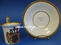 CUP WITH COAT OF ARMS COUNT OF HOLSTEIN-RATHLOU W