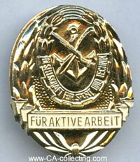 MEDAL FOR ACTIVE WORK.