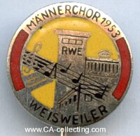 MÄNNERCHOR RWE WEISWEILER 1953.