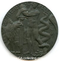 RED CROSS TABLE MEDAL WW I