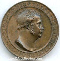 BRONZE STATE PRICE MEDAL 1850 FOR COMMERCIAL
