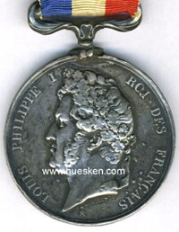 SILVER LIVE SAVING MEDAL 1st CLASS LOUIS PHILIPPE