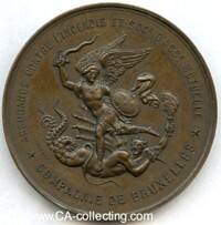 BRONZE PRIZE MEDAL ABOUT 1830