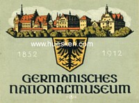 NÜRNBERG - GERMANISCHES NATIONALMUSEUM.