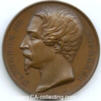 BRONZE TABLE MEDAL 1852