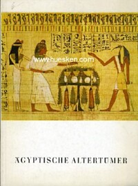 ÄGYPTISCHE ALTERTÜMER AUS DER SKULPTURENSAMMLUNG DRESDEN.