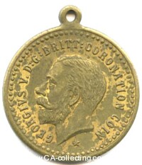 TRAGBARE BRONZEMEDAILLE 1911