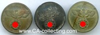 3 TUNIC BUTTONS 25mm