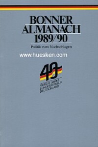 BONNER ALMANACH 1989/90.