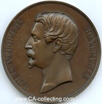 LARGE SIZE BRONZE TABLE MEDAL 1848