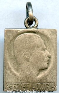 SMALL SIZE SILVERED MEDAL ABOUT 1910