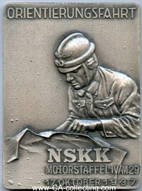 NSKK-PLAKETTE 1937