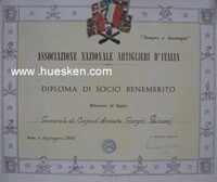 LARGE SIZE HONOR CERTIFICATE