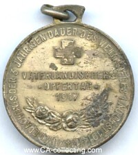 RED CROSS DONATION MEDAL.